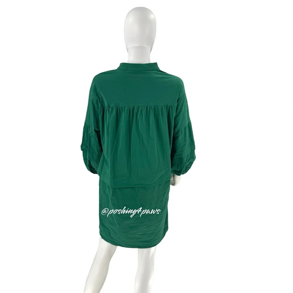 Pomander Place | New Palm Green Chelsea Mini Dress Size L - Picture 7 of 11